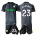 Aston Villa Emiliano Martinez #23 Keeper Hjemmedraktsett Barn 2025-26 Korte ermer (+ Korte bukser)